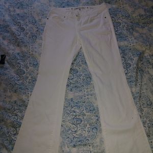 JLo White Jeans